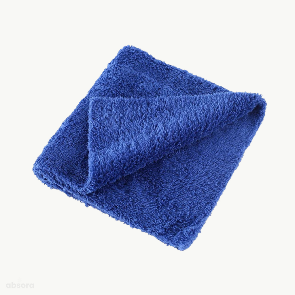 Absora Plush Microfiber Towel – Soft, Strong & Reusable for Everyday Cleaning